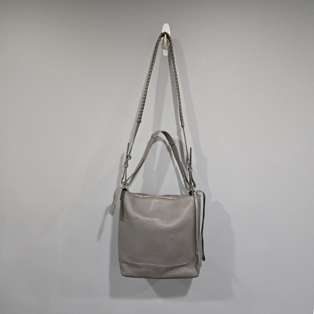 🐢 Allsaints Kita Crossbody in Grey Excellent Condition
